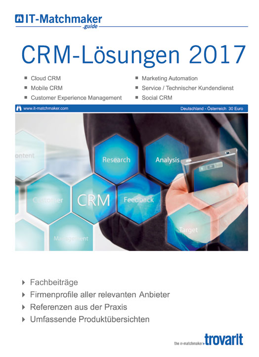 IT-Matchmaker.guide CRM-Lösungen 2017